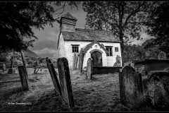 Print-Open-Monochrome_Alan-Shepherd_Wales_Capel-Y-Fin-Church_